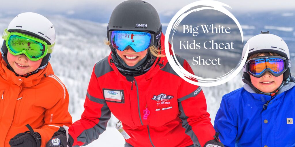 big white kids cheat sheet