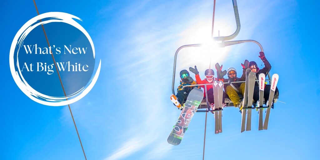 whats new at big white ski resort